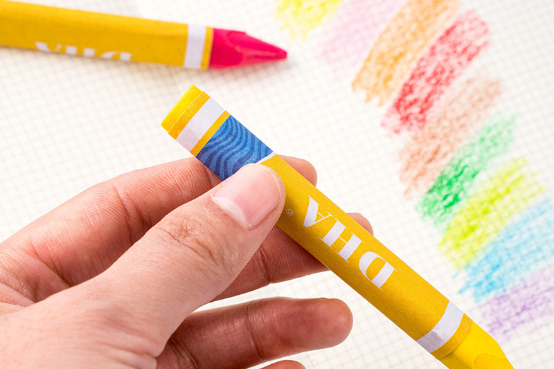 Bright color wax crayon products
